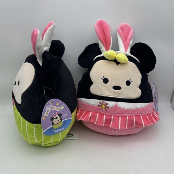 NWT Disney Mickey & Minnie Easter Squishmallows - Picture 2 of 5